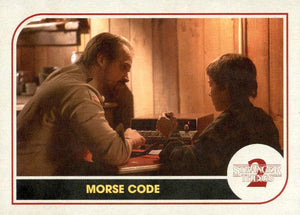 Stranger Things : Series 2 Topps Trading Cards #ST-29 - Morse Code
