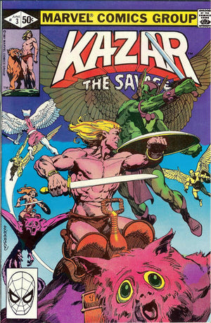 Ka-Zar The Savage #3 (1981 Series)