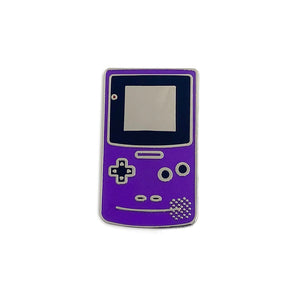 Gameboy Purple Enamel Pin!  (YESTERDAYS)