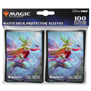 Ultra Pro Magic The Gathering Final Fantasy Standard Deck Protector Sleeves for Commander C (100 CT)