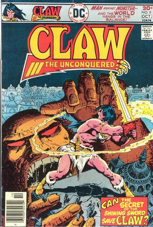 Claw the Unconquered (1975 DC) #9 Origin Of Claw