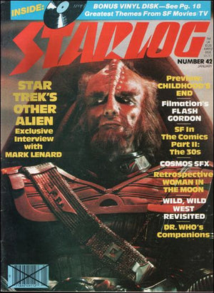 Starlog Magazine (1976) #42 W/ Flexi-Disc Intact!