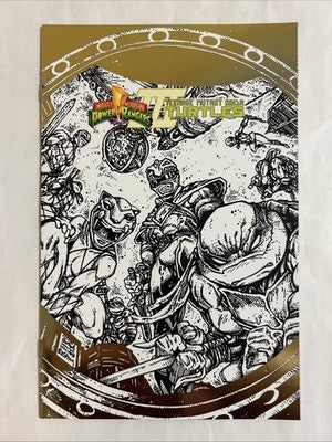 Mighty Morphin Power Rangers/ Teenage Mutant Ninja Turtles III #1 (Ashcan) ***Foil