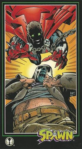 Spawn : 1995 Wildstorm Widevision Trading Cards :   #71 - Horrific Headware