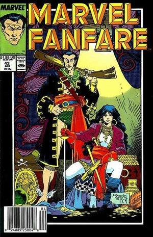 Marvel Fanfare #43 Mike Mignola Cover