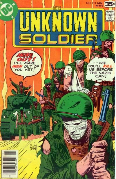 The Unknown Soldier (1977 1st Series) #211