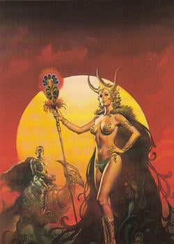 Boris Vallejo Trading Card Series 2 (1992) #53 - Queen's Scepter