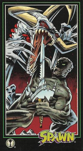 Spawn : 1995 Wildstorm Widevision Trading Cards : #86 - Back on the Attack