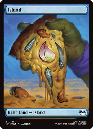 Magic The Gathering: Teenage Mutant Ninja Turtles : Island (Foil)
