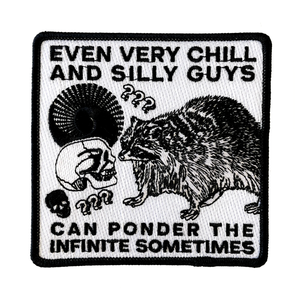 Embroidered Patch: "Ponder The Infinite" by Arcane Bullshit