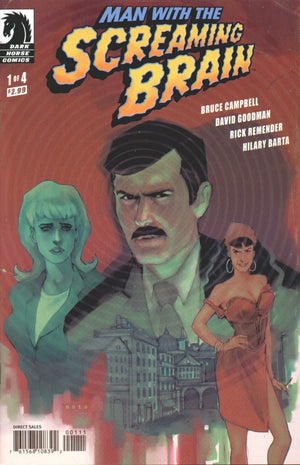 Man with the Screaming Brain #1 Pencilled By Rick Remender