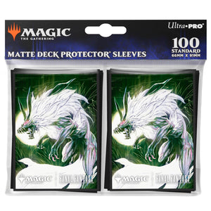 Ultra Pro Magic The Gathering Final Fantasy Standard Deck Protector Sleeves for Commander V7 (100 CT)