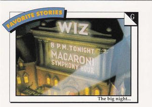 Disney Collector Cards (1991 Impel)  #55 - G: The big night...