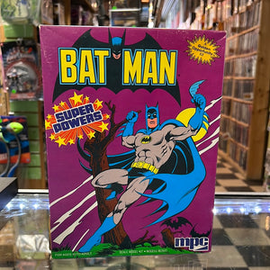 Batman Superpowers MPC (Golden Opportunity) Model Kit (Mint Unassembled Open Box) 1984