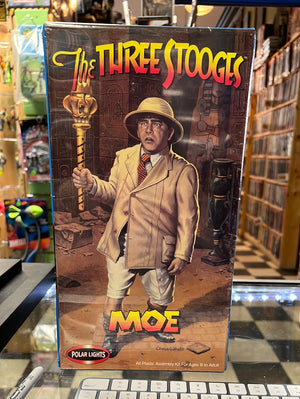 Three Stooges Polar Lights Model Kits Moe Mint Sealed Box!
