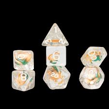 SIRIUS DICE: Fruit Slice Dice Set-PEACH