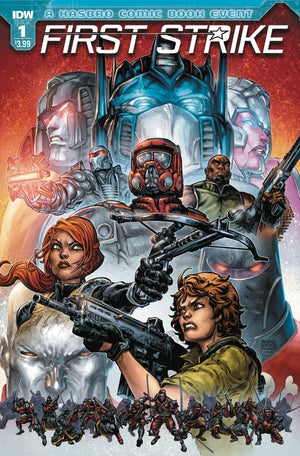 First Strike #1 (IDW Transformers, Gi Joe, MASK, ROM, Action Man Crossover) IDW