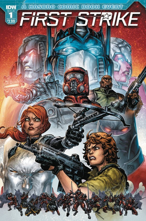 First Strike #1 (IDW Transformers, Gi Joe, MASK, ROM, Action Man
