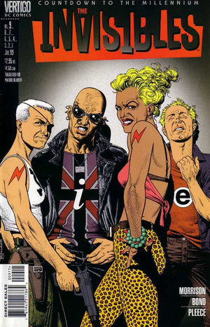 Invisibles #9  (1999 3rd Series) (But Like...It's actually #4 Because WHOAAAAA TRIPPY GRANT MORRISON MAGIC)