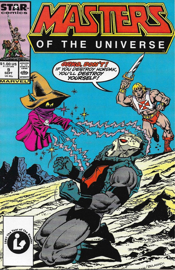 Masters of the Universe #9 (1986 Star / Marvel Comics)