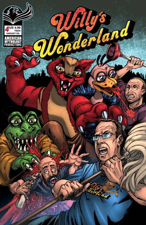 Willy's Wonderland Prequel #4 Cover B - Puis Calzada Variant