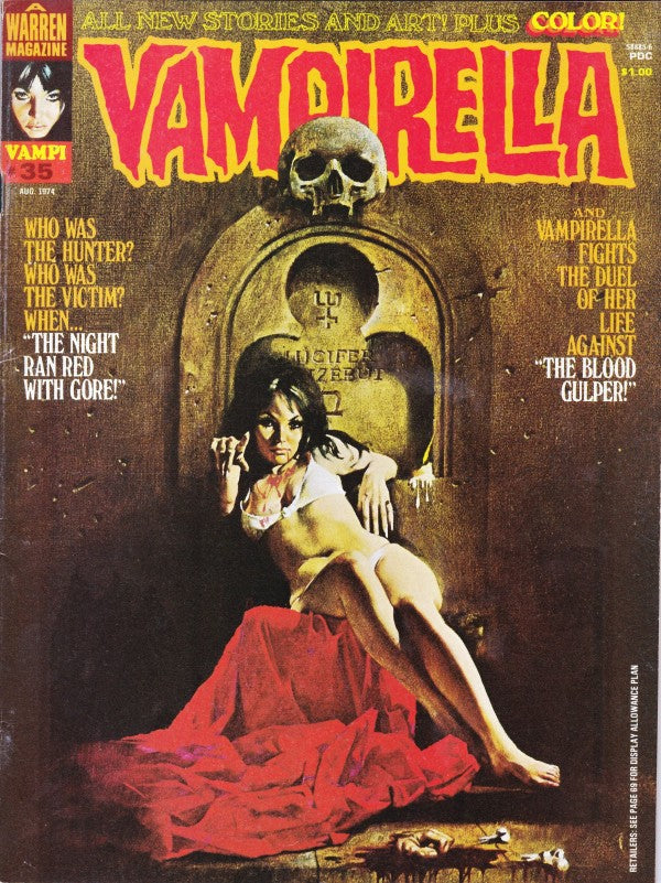 Vampirella #35 (Original 1969 Series, Magazine Size)