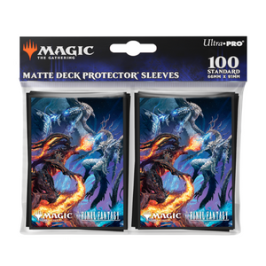 Ultra Pro Magic The Gathering Final Fantasy Standard Deck Protector Sleeves for Commander V3 (100 CT)