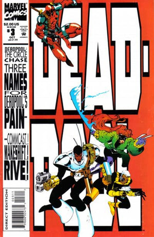 Deadpool: The Circle Chase #3 (1993 Mini-Series)