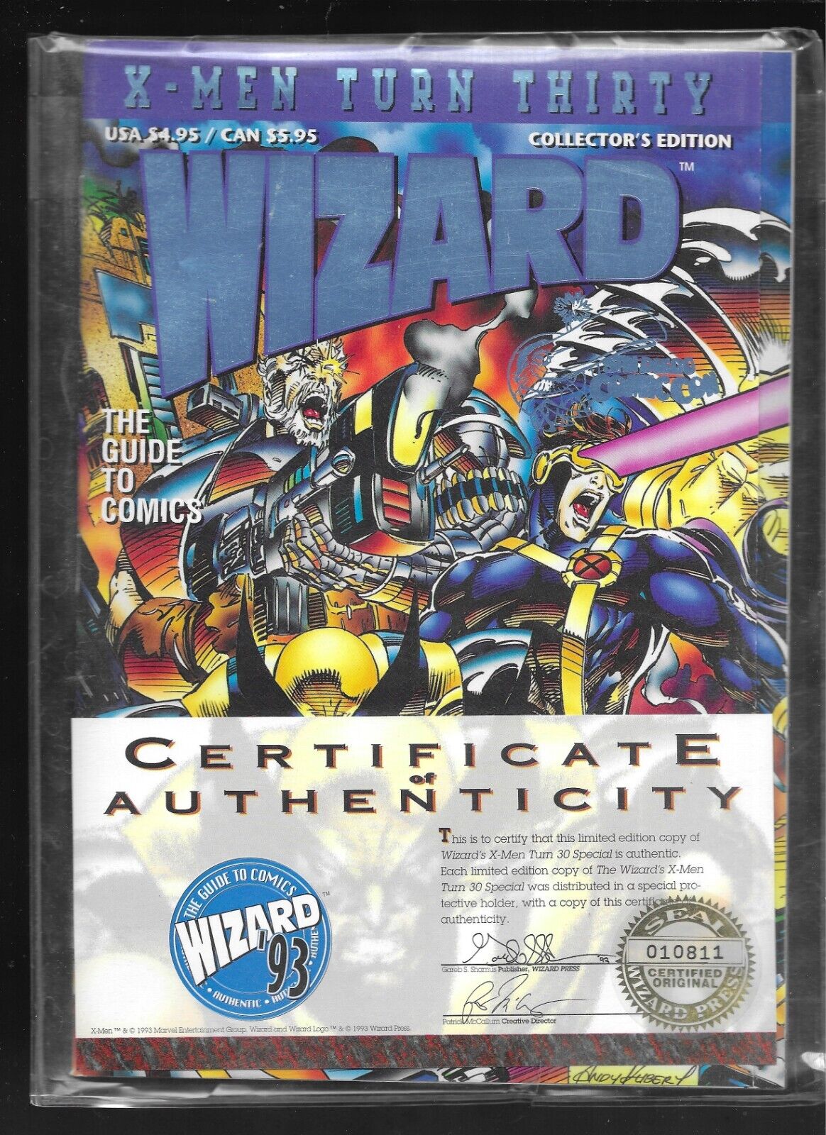 Wizard Magazine X-Men 30th Anniversary Issue (San Diego Comicon