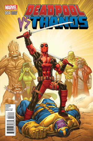 Deadpool vs. Thanos #4 Ron Lim Variant