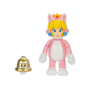 Jakks Pacific World of Nintendo Super Mario: Super Cat Peach w/ Super Bell Action Figure
