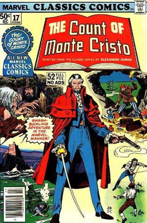 Marvel Classics Comics #17 The Count of Monte Cristo (1976 Illustrated Classic Novels)