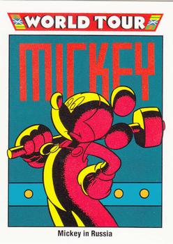 Disney Collector Cards (1991 Impel) 195 - Mickey in Russia