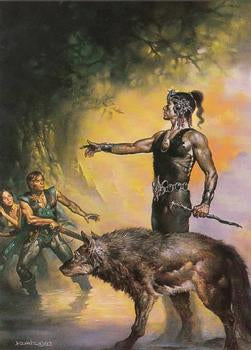 Boris Vallejo Trading Card Series 2 (1992) #59 - Wolf Master