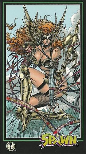 Spawn : 1995 Wildstorm Widevision Trading Cards :  #51 - Angela