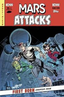 Mars Attacks First Born (2014 IDW Mini-Series Sam Keith / Chris Ryall) #4 Loston Wallace Subscription Variant