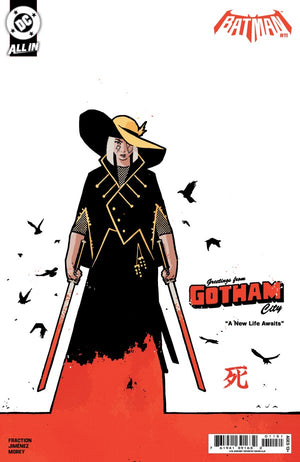 BATMAN #11 (2026) CVR G INC 1:25 DAVID AJA CARD STOCK VAR
