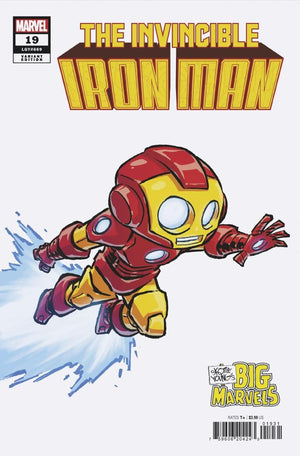 INVINCIBLE IRON MAN #19 (2024) SKOTTIE YOUNG'S BIG MARVEL VARIANT