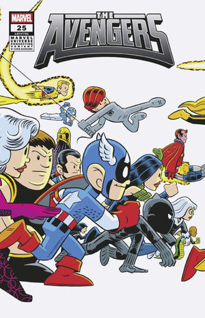 AVENGERS #25 (2025) CHRIS GIARRUSSO MARVEL UNIVERSE CONNECTING WRAP VARIANT B [DOOM]