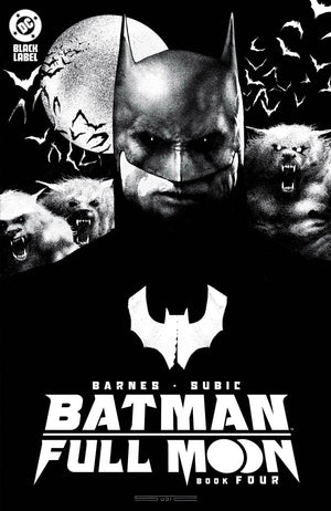 BATMAN FULL MOON #4 (OF 4) CVR A STEVAN SUBIC GLOW-IN-THE-DARK (MR) Previously FOC'd on 12/9