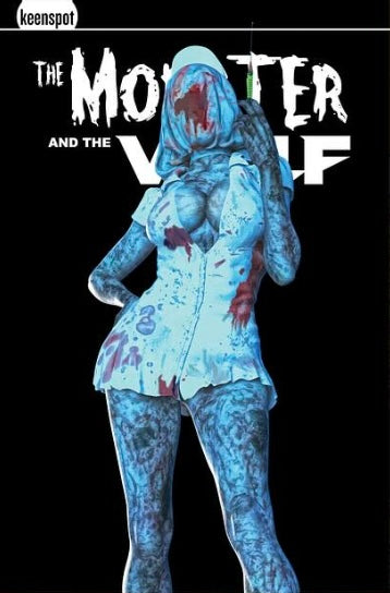 MARK SPEARS MONSTERS THE MONSTER & THE WOLF #1  MARK SPEARS BLIND BAG NURSE VARIANT