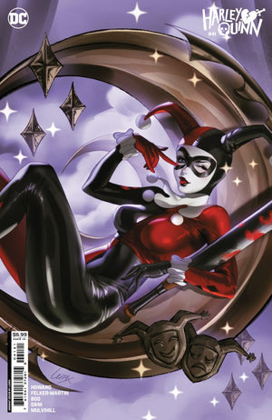 HARLEY QUINN #41 (2024) CVR B LESLEY LEIRIX LI CARD STOCK VAR