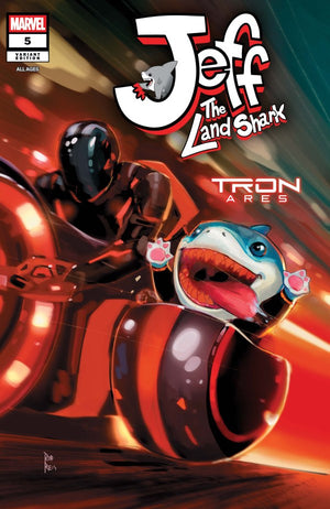 JEFF THE LAND SHARK #5 ROD REIS TRON: ARES VARIANT