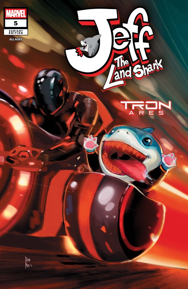 JEFF THE LAND SHARK #5 ROD REIS TRON: ARES VARIANT