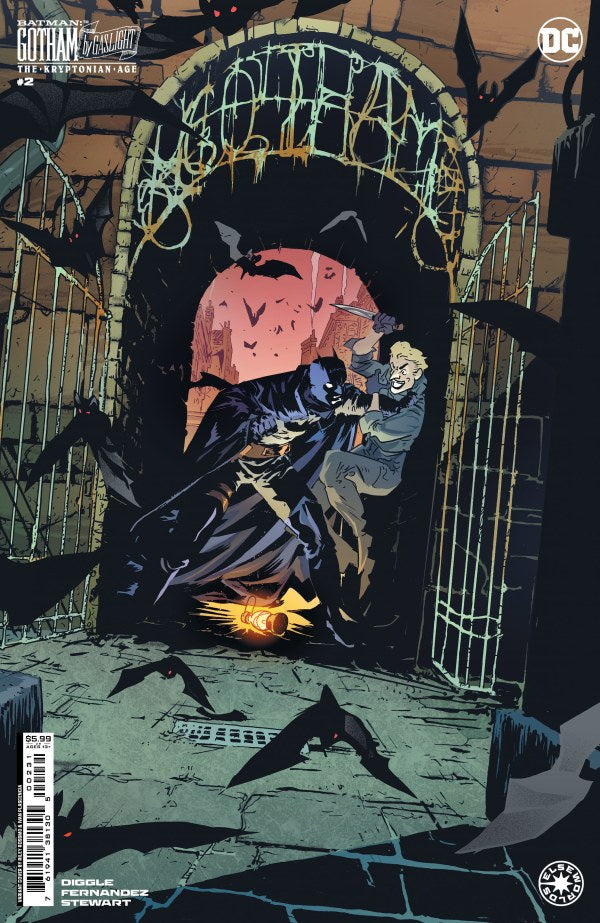 BATMAN: GOTHAM BY GASLIGHT - THE KRYPTONIAN AGE #2 (OF 12) CVR B RILEY ROSSMO CARD STOCK VAR