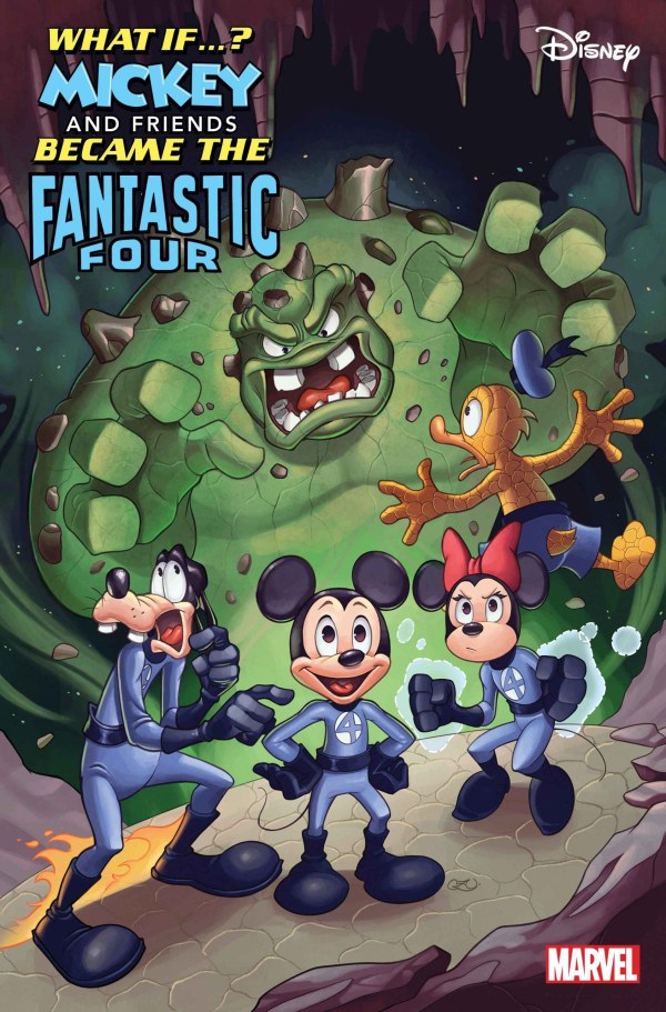 MARVEL & DISNEY: WHAT IF...? MICKEY & FRIENDS BECAME THE FANTASTIC FOUR #1 CHRISSIE ZULLO VARIANT