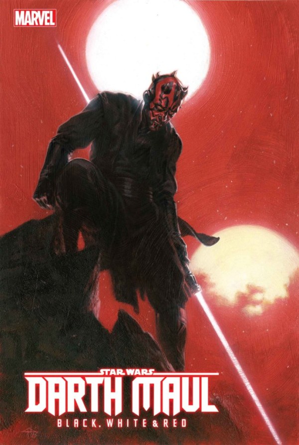 STAR WARS: DARTH MAUL - BLACK  WHITE & RED #2 GABRIELE DELL'OTTO VARIANT