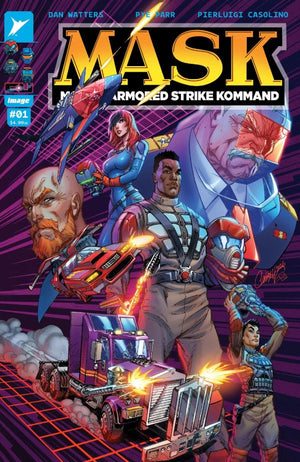 M.A.S.K. #1 (2026) CVR O J SCOTT CAMPBELL & SABINE RICH FOIL VAR