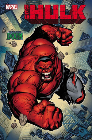 RED HULK #1 ADAM KUBERT FOIL VARIANT [DOOM]