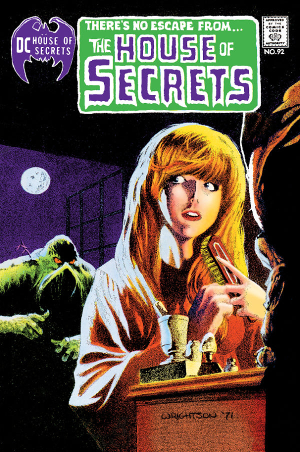 HOUSE OF SECRETS #92 FACSIMILE EDITION (2024) CVR A BERNIE WRIGHTSON